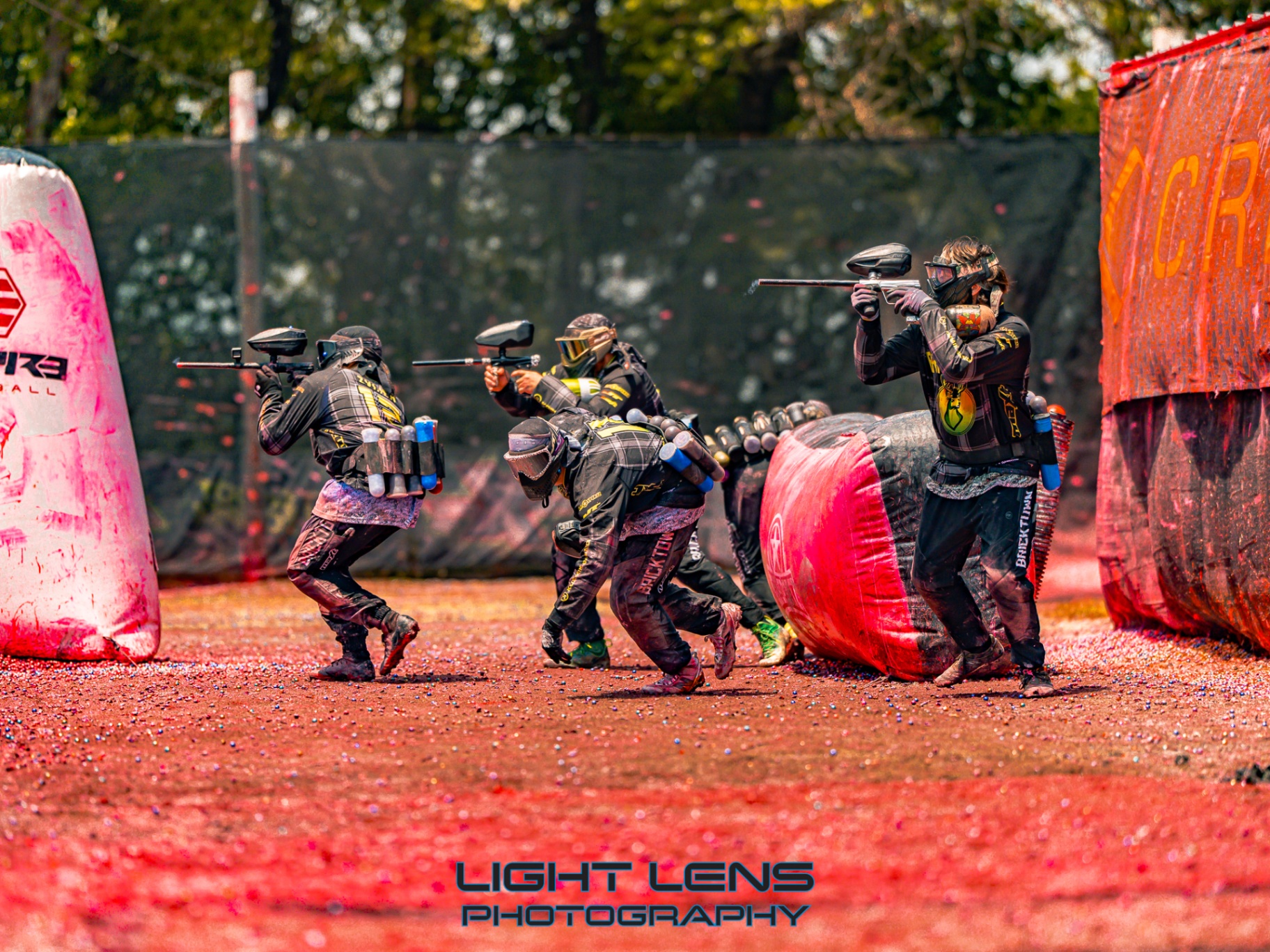 Bricktown Bucks paintball action